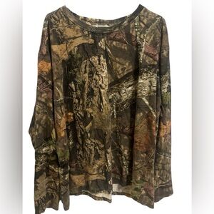 Game Winner Camouflage Long Sleeve Men's Shirt